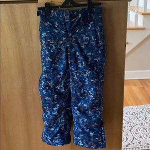 LL bean boys snow pants
